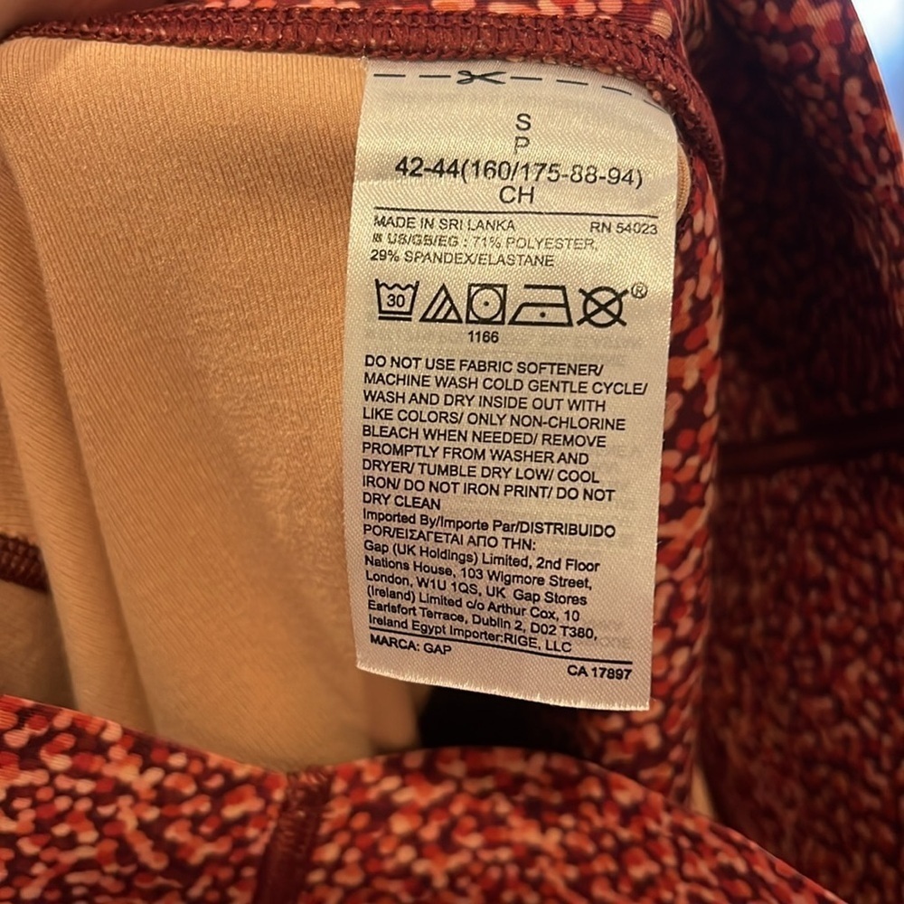 Gap high rise sculpt leggings, small - Picture 7 of 8